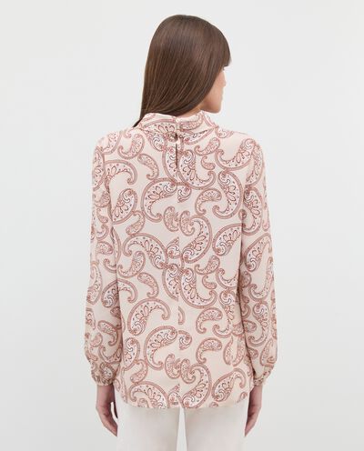 Blusa con stampa paisley donna detail 1