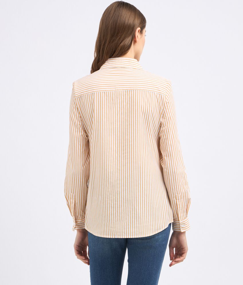Camicia in cotone con filo lurex donna double 2 cotone