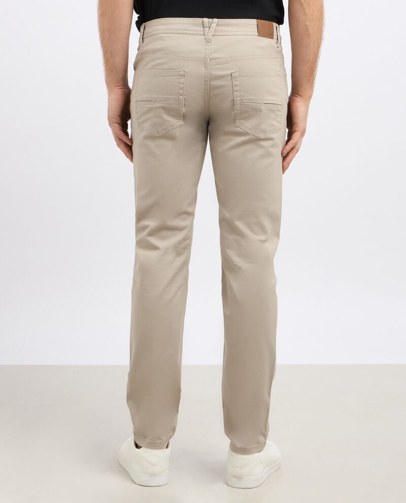 Pantaloni in cotone stretch uomodouble bordered 1 cotone
