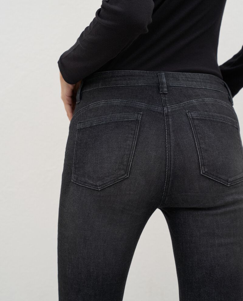 Jeans skinny in cotone elasticizzato donna single tile 2 