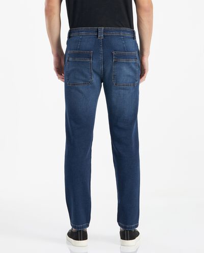 Jeans slim con coulisse uomo detail 1