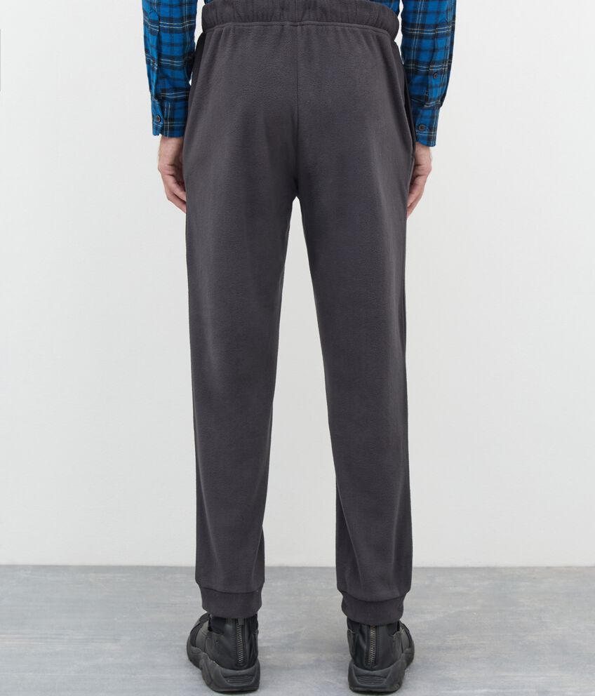 Joggers in pile uomo double 2 