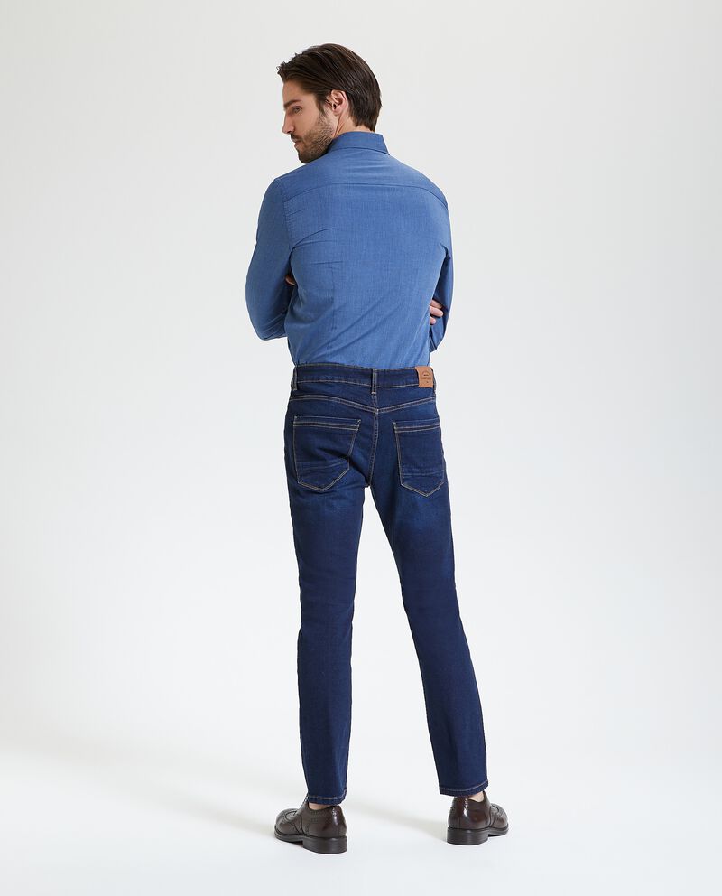 Jeans skinny con schiariture uomo single tile 1 