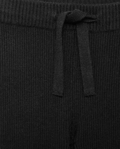 Leggings in maglia a coste bambina detail 1