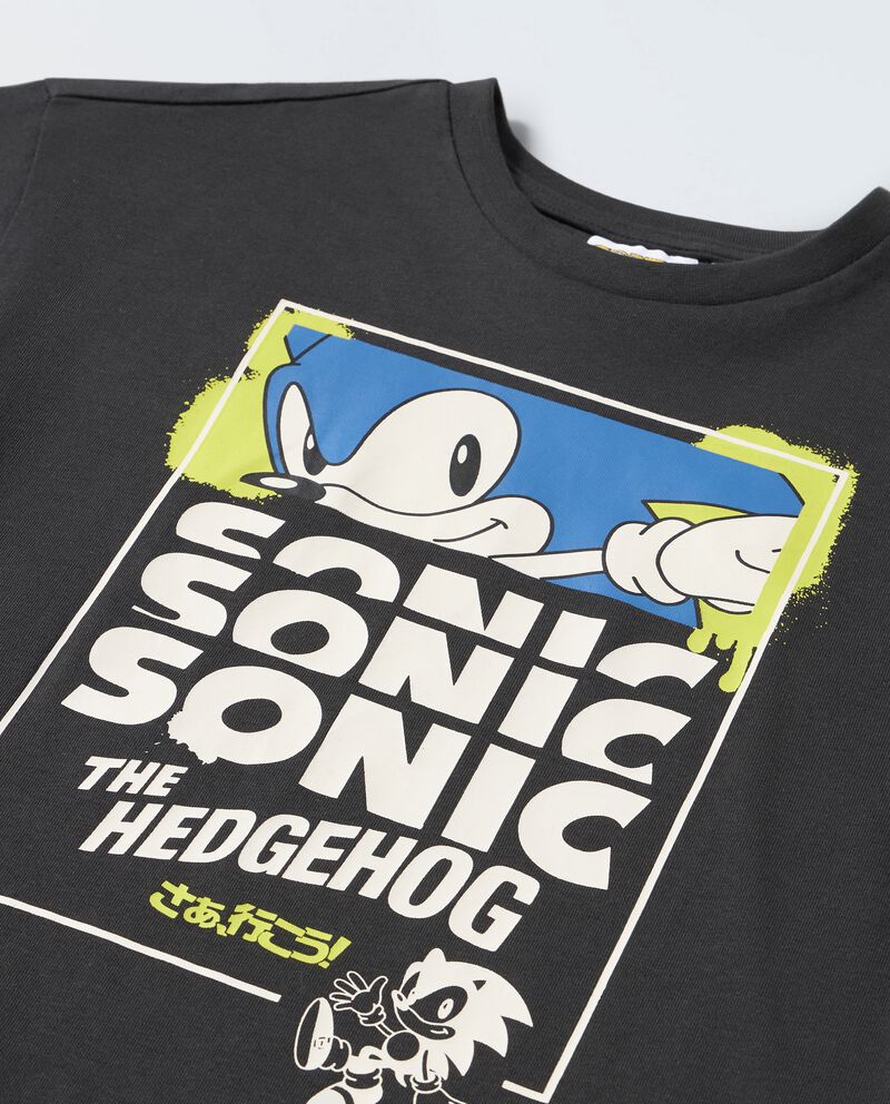 T-shirt Sonic a maniche lunghe bambino single tile 1 