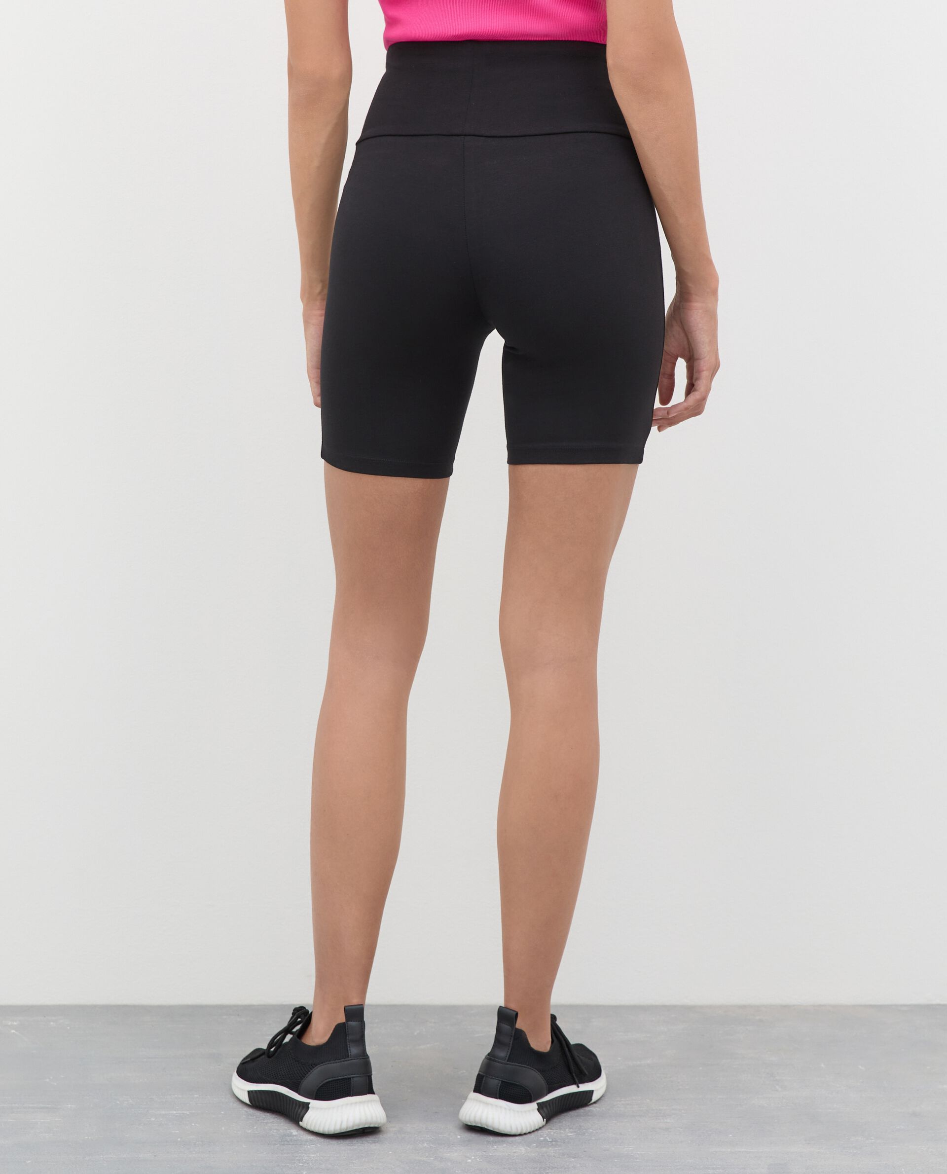 Shorts ciclista Holistic fitness in cotone stretch donna