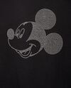 T-shirt Disney in cotone stretch con strass ragazza