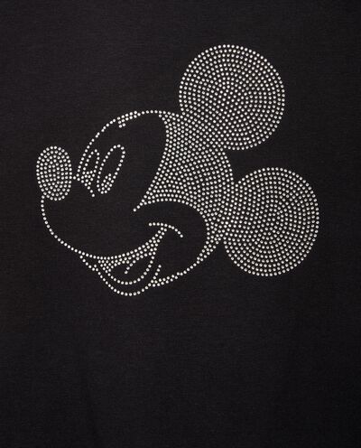 T-shirt Disney in cotone stretch con strass ragazza detail 1