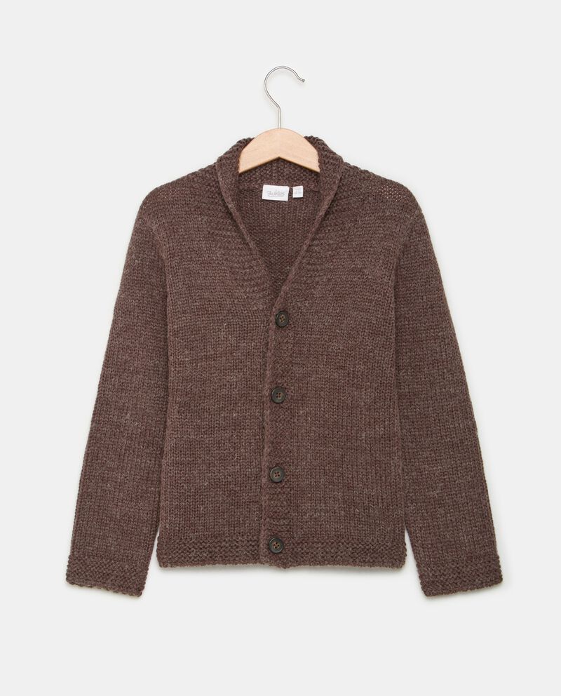 Cardigan in misto lana con bottoni bambinodouble bordered 0 