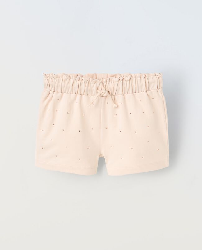 Shorts in puro cotone bambina carousel 0