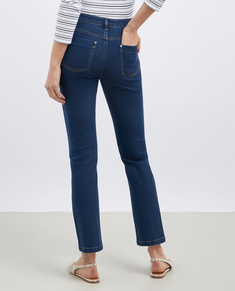Jeans in cotone stretch donnadouble bordered 1 cotone