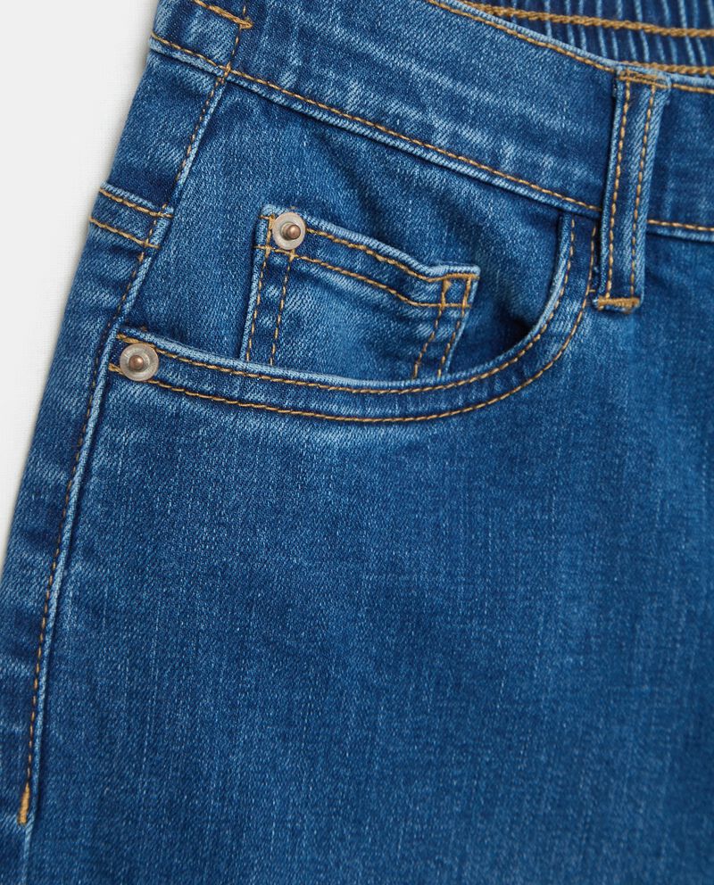 Jeans culotte in misto cotone ragazza single tile 1 