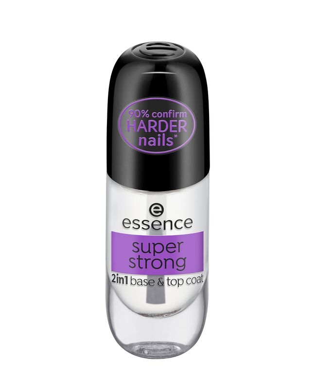 Essence super strong 2in1 smalto unghie base & top coat carousel 0