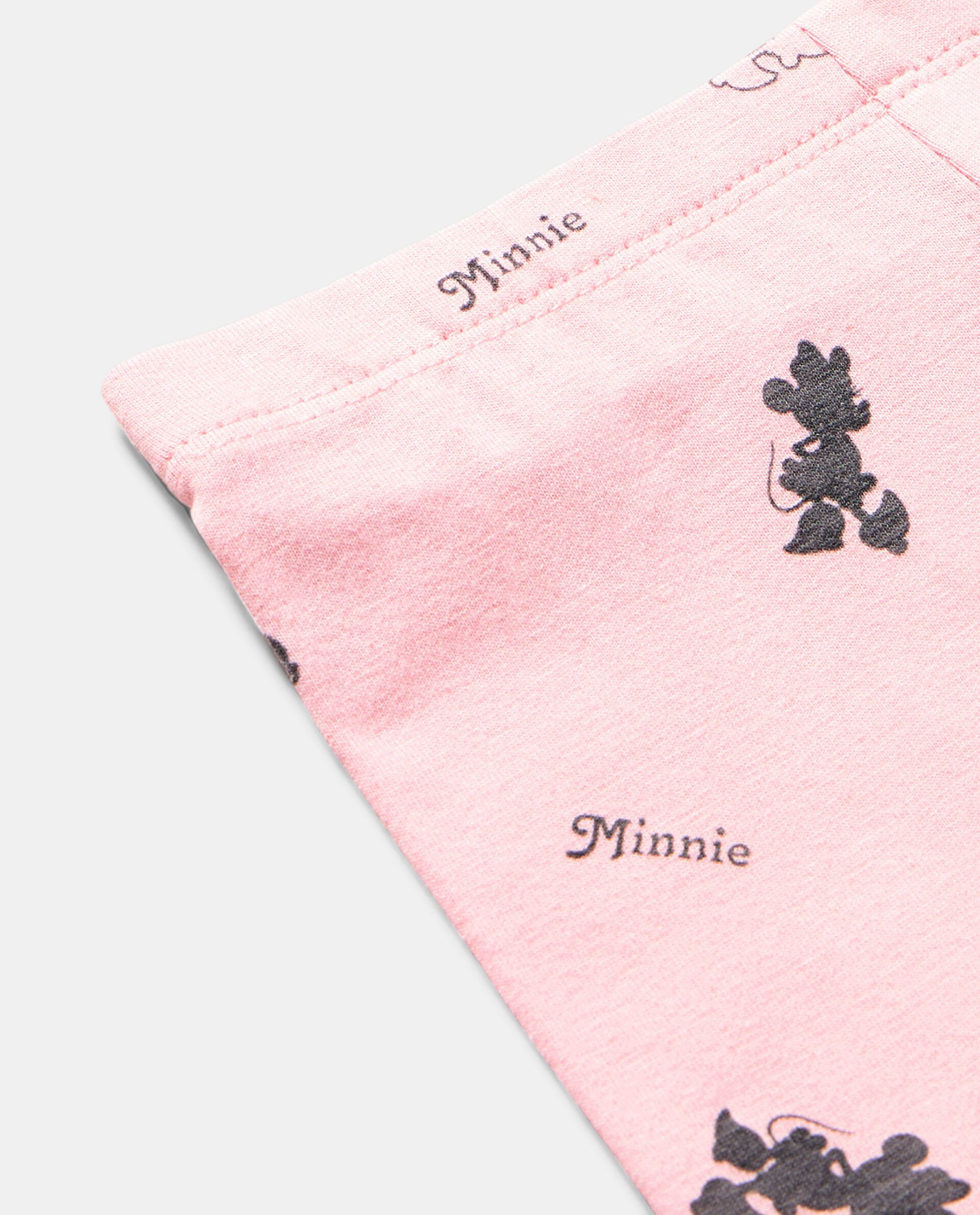 Leggings in cotone elasticizzato Minnie neonata