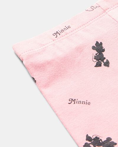 Leggings in cotone elasticizzato Minnie neonata detail 1