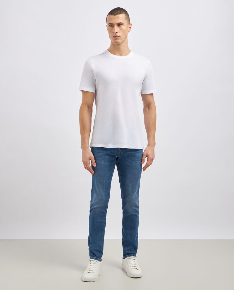 Jeans slim fit cotone stretch uomodouble bordered 0 cotone