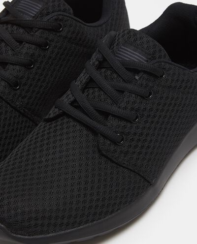 Sneakers nere con tomaia a rete detail 1