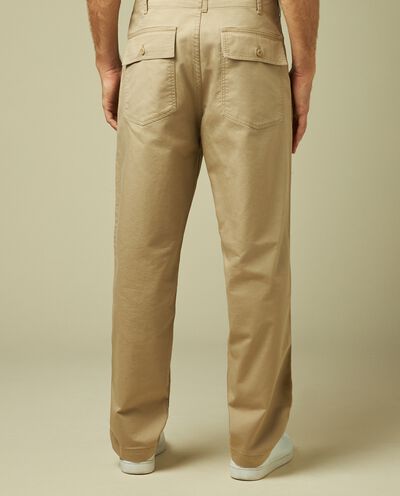 Pantaloni in puro cotone uomo detail 1