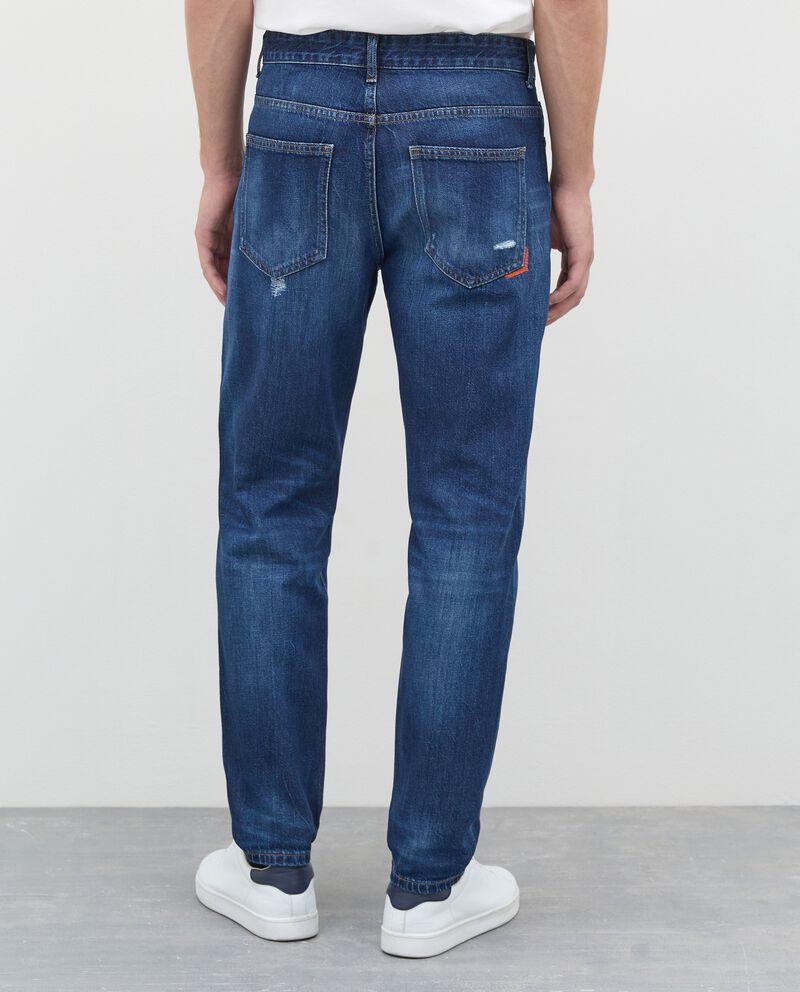 Jeans strappati regular fit uomodouble bordered 1 cotone