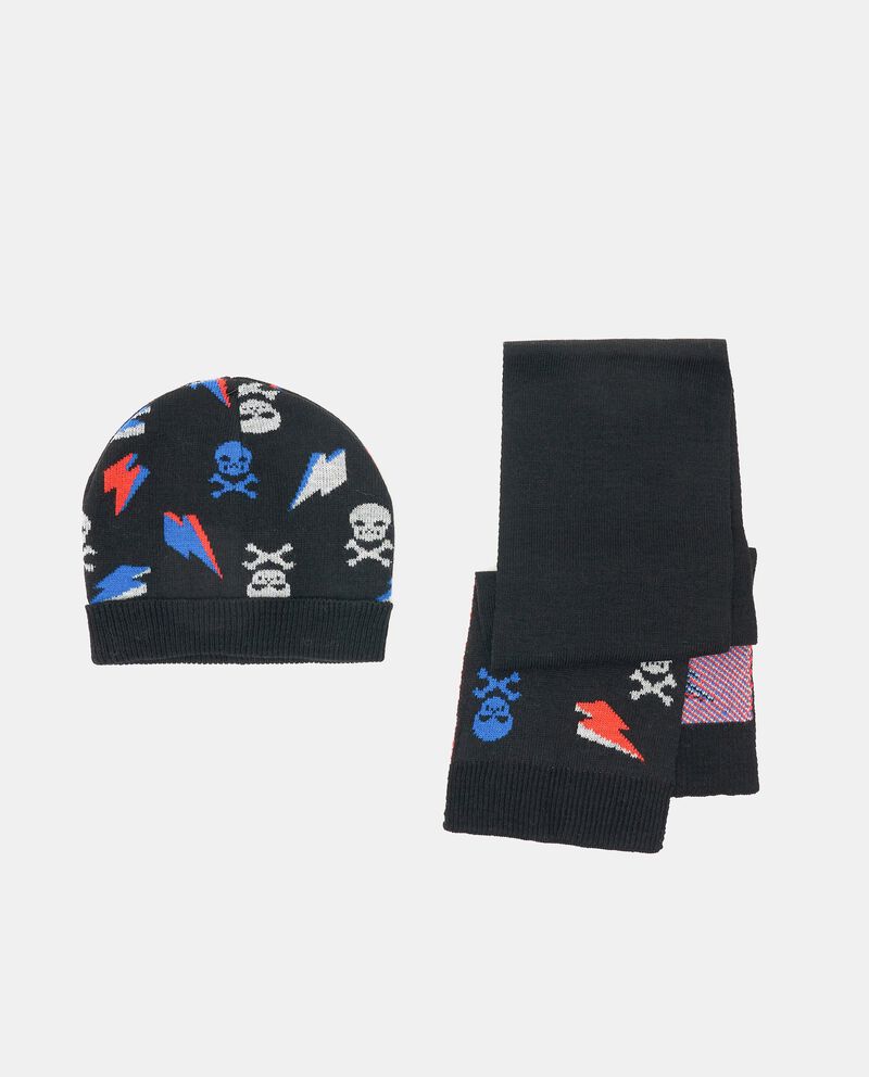 Set berretto e sciarpa stampati single tile 0 