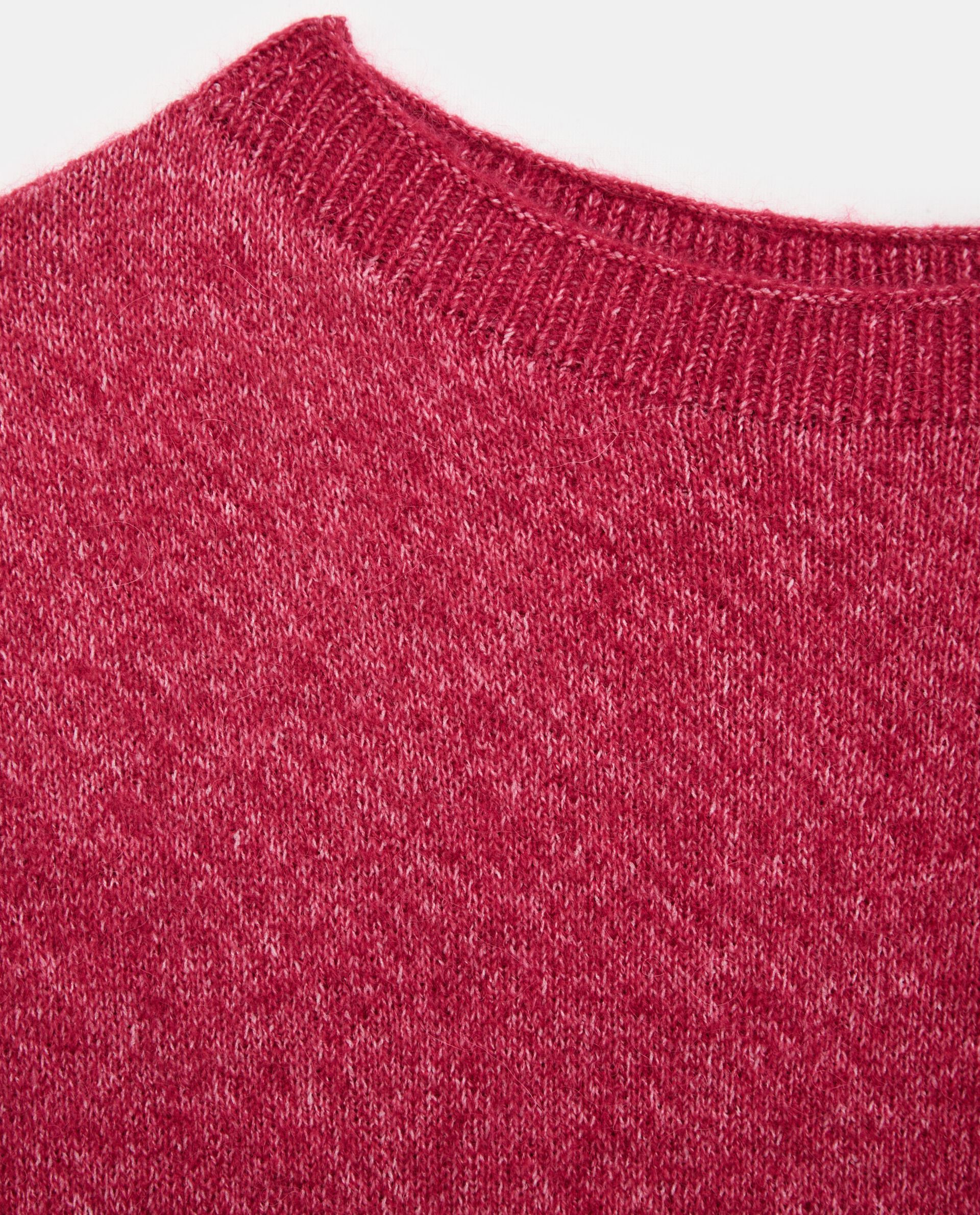 Pullover tricot in misto lana mohair donna