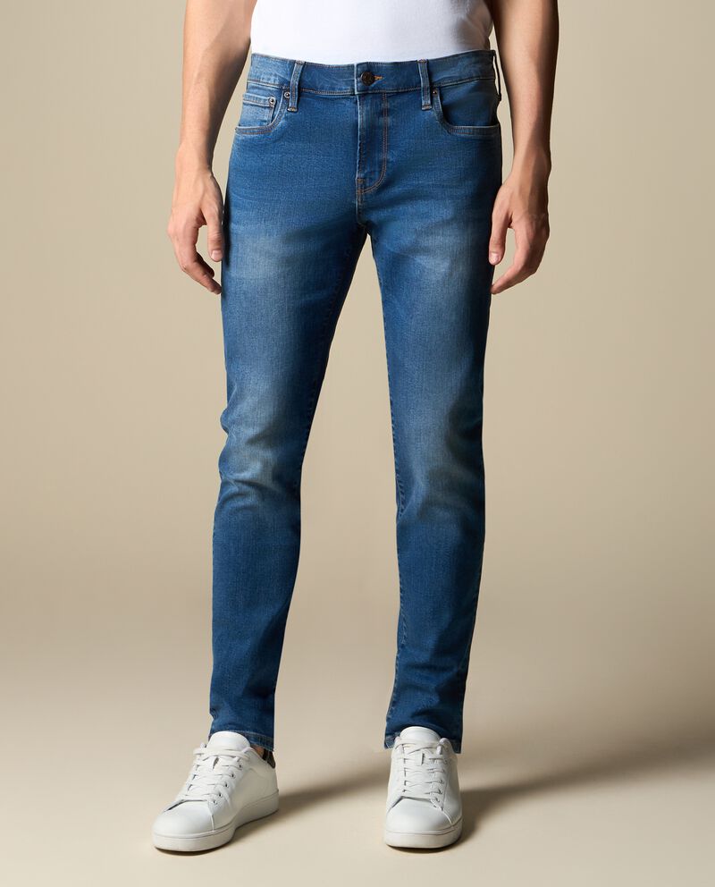 Jeans slim fit uomo single tile 2 