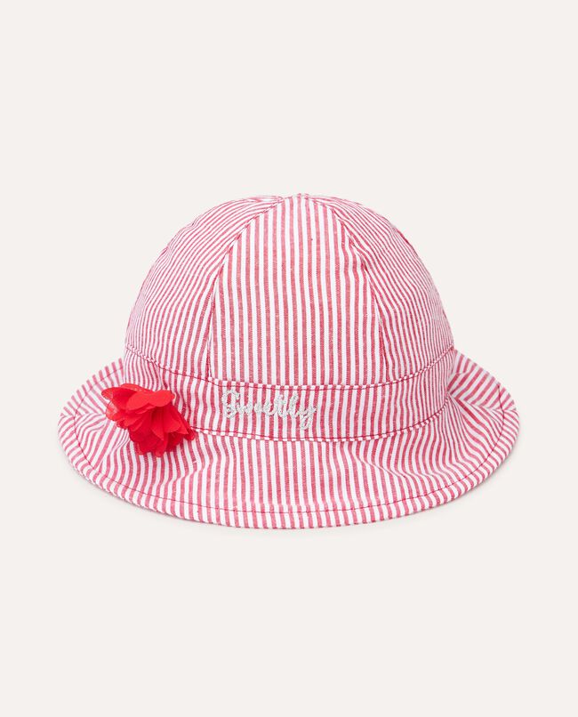 Cappello rigato in puro cotone neonata carousel 0