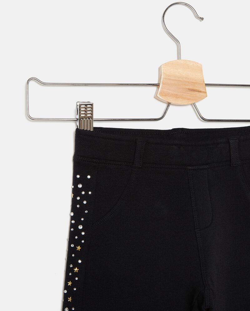 Pantaloni con bande laterali con perline bambina single tile 1 