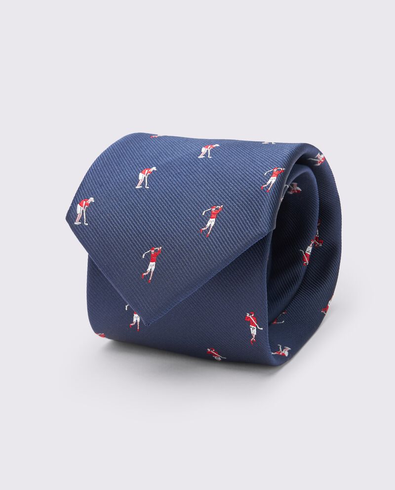Cravatta in microriga uomodouble bordered 1 