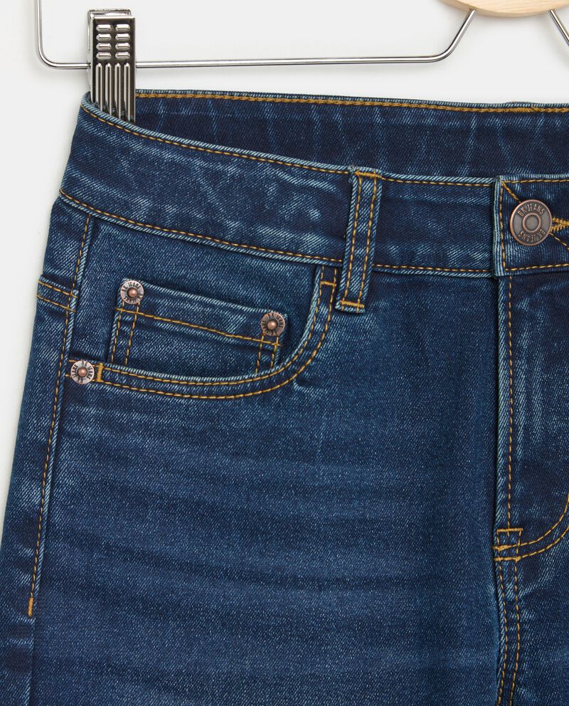 Jeans slim fit ragazzo single tile 1 cotone