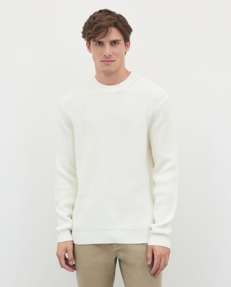 Maglione girocollo tricot uomo single tile 0 