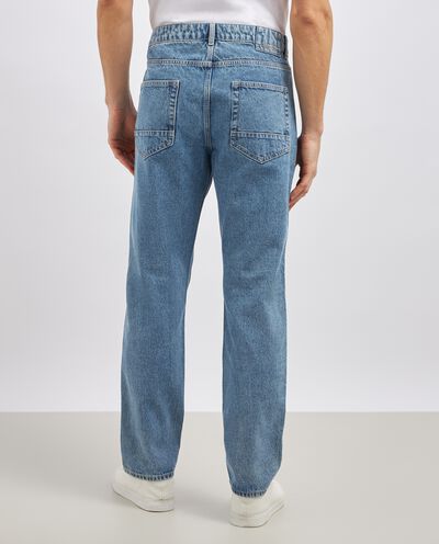Jeans regular fit in puro cotone uomo detail 2