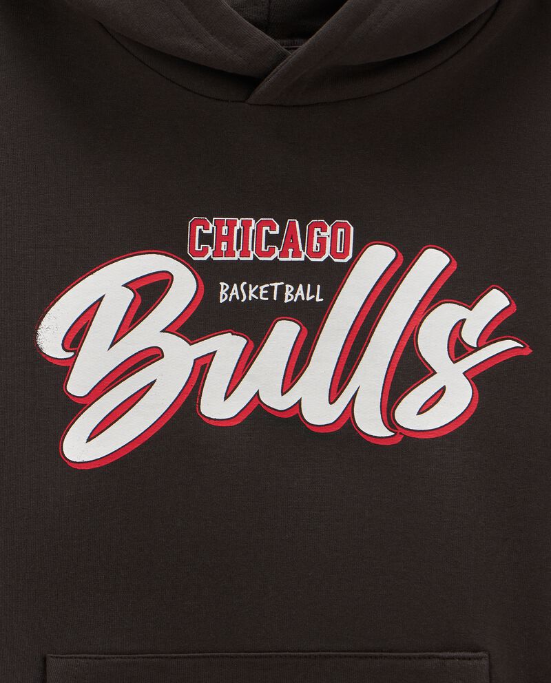 Felpa Chicago Bulls con cappuccio ragazzo single tile 1 cotone