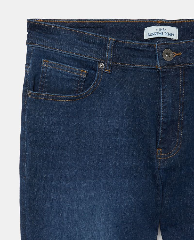 Jeans slim in cotone elasticizzato uomo single tile 1 