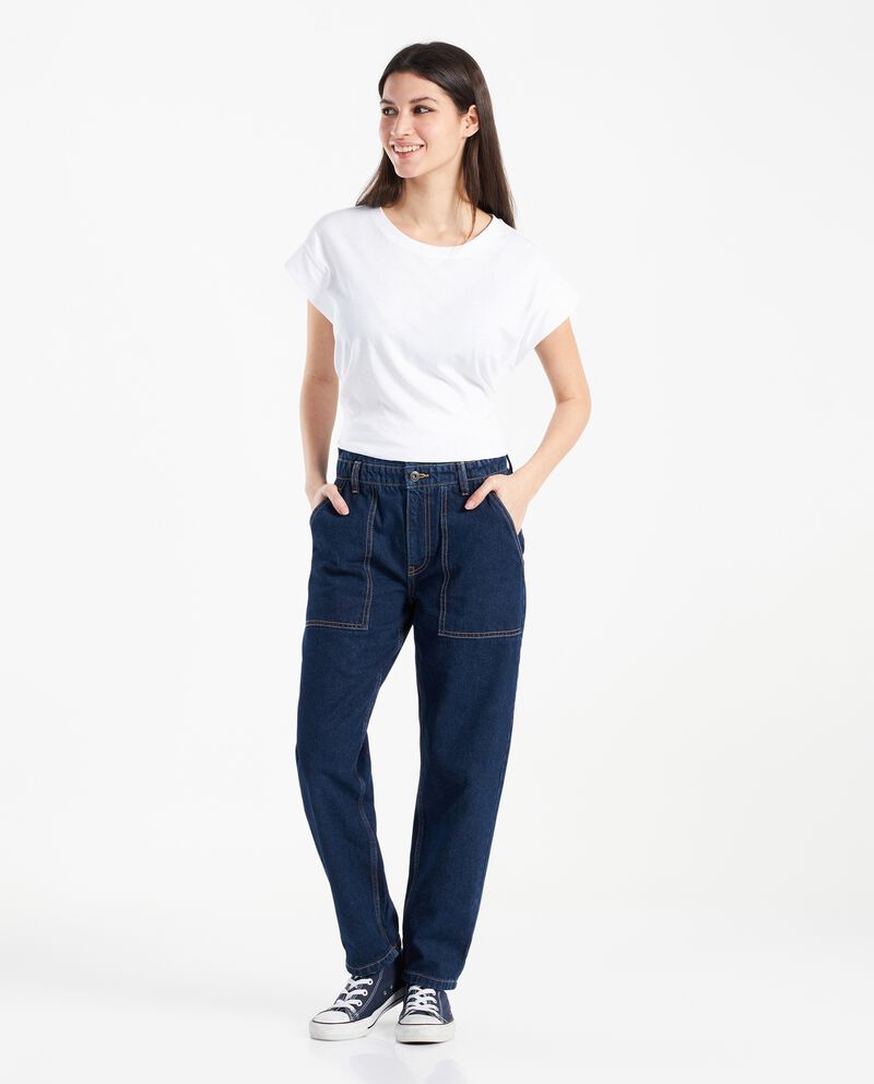 Jeans Holistic in puro cotone donna cover