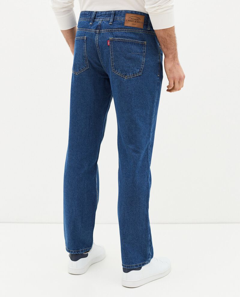 Jeans regular fit in misto cotone uomo single tile 1 