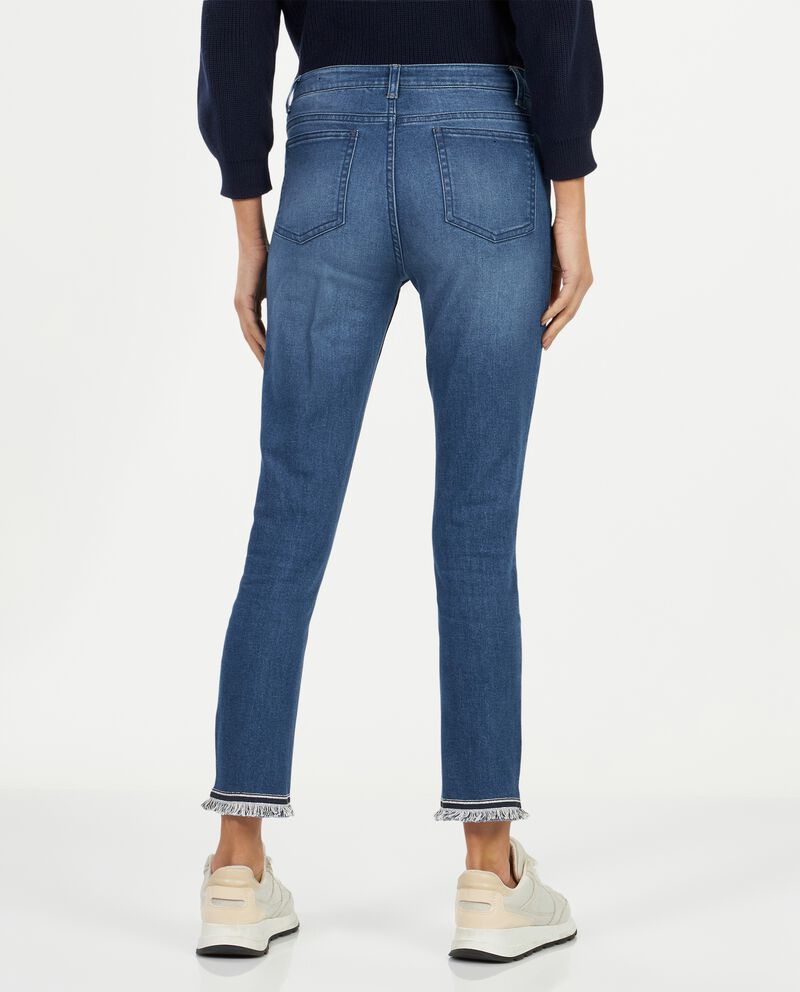 Jeans cropped donnadouble bordered 1 