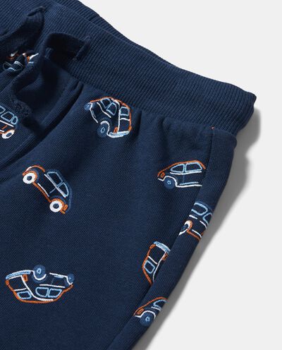 Shorts in felpa di cotone neonato detail 1