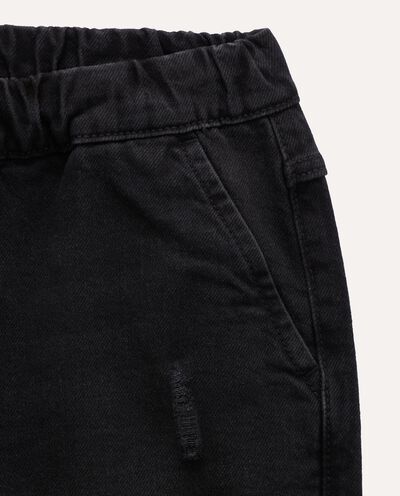 Pantaloni in denim di cotone ragazzo detail 1