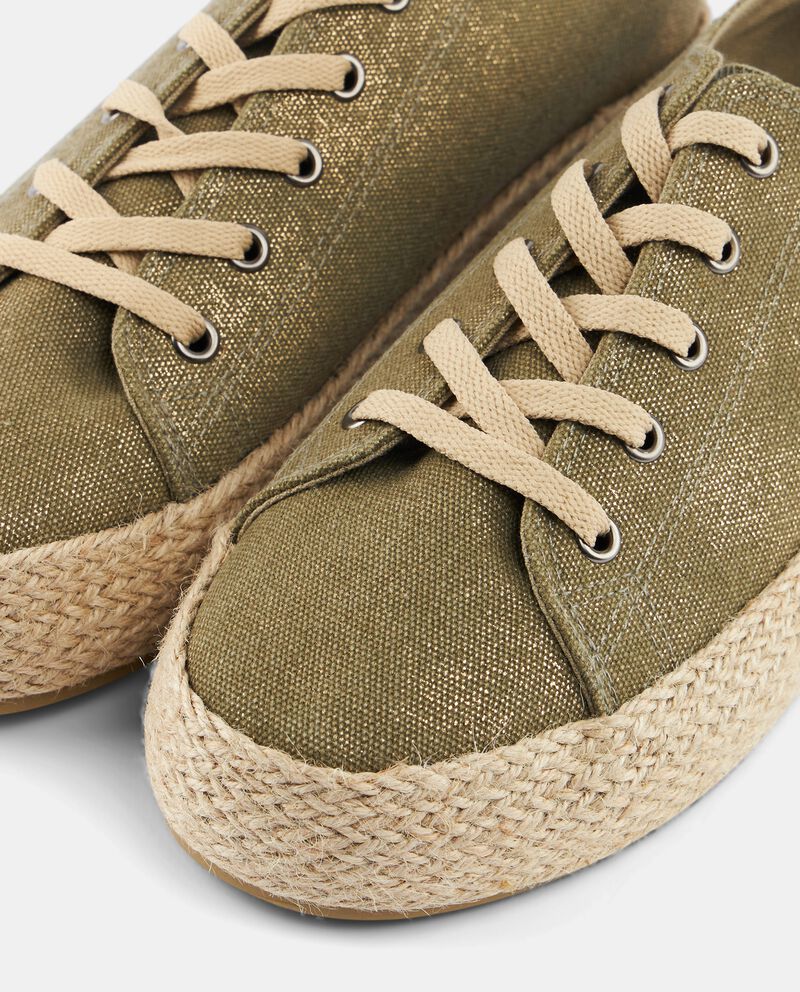 Sneakers in cotone canvas donna single tile 1 