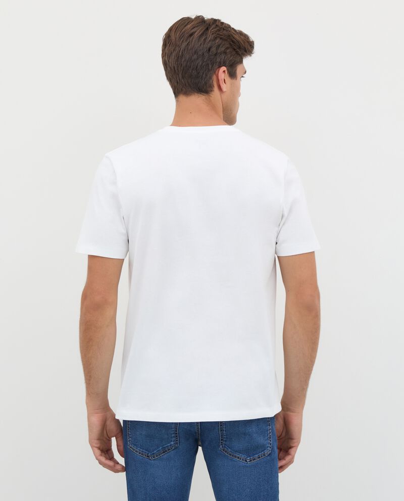 T-shirt in puro cotone con stampa Bowie uomo single tile 1 