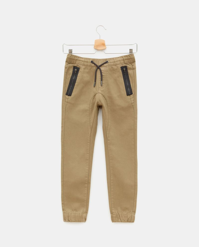 Pantaloni con tasche con zip ragazzo single tile 0 null