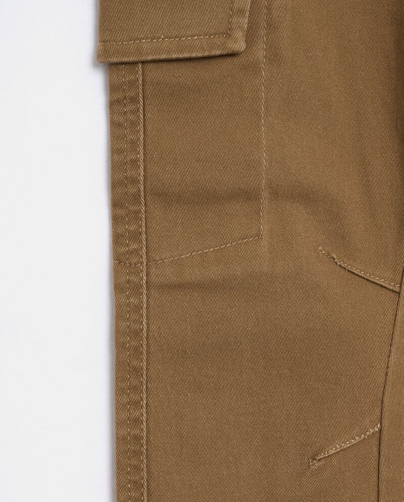Pantaloni modello cargo tinto in capo bambino single tile 1 