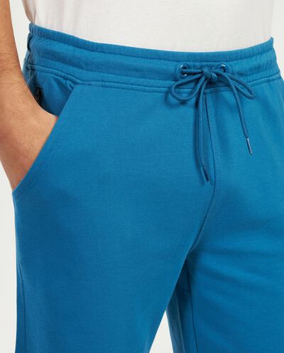 Shorts in felpa di puro cotone uomo detail 2