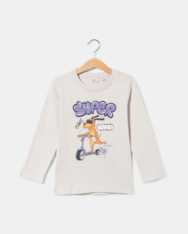 T-shirt in jersey di puro cotone bambino carousel 0