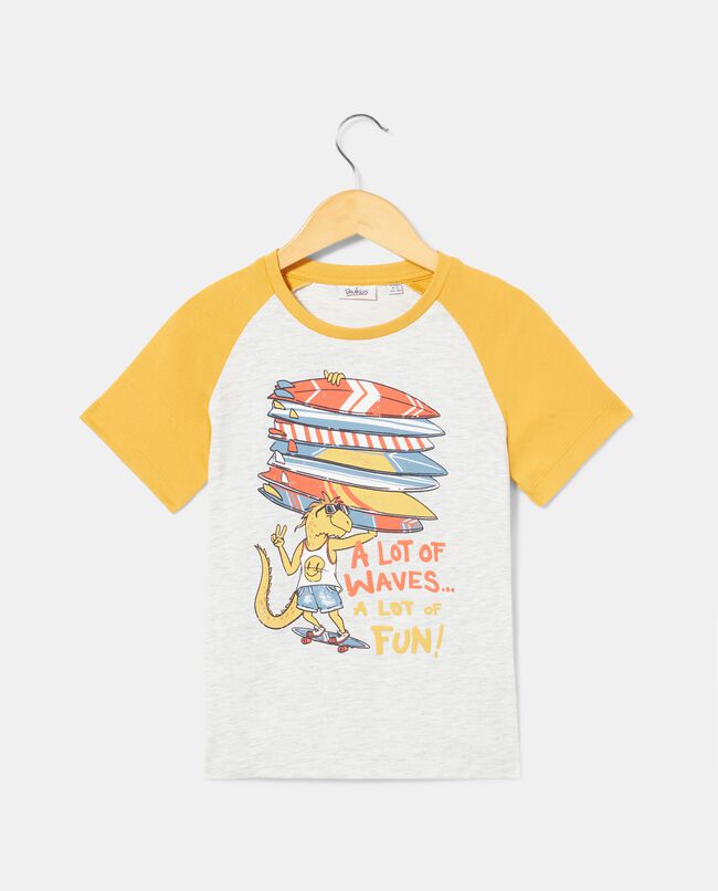 T-shirt in jersey di cotone bambino carousel 0