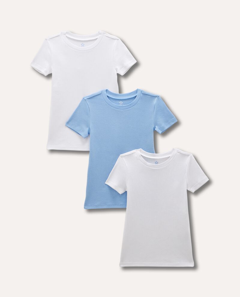 Pack 3 t-shirt intime in puro cotone bambino cover