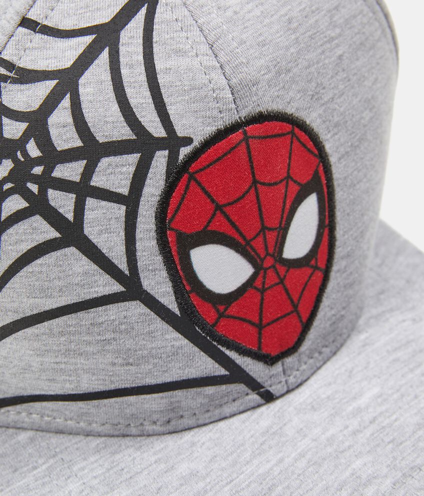 Cappellino da baseball in puro cotone con stampa Spiderman bambino double 2 