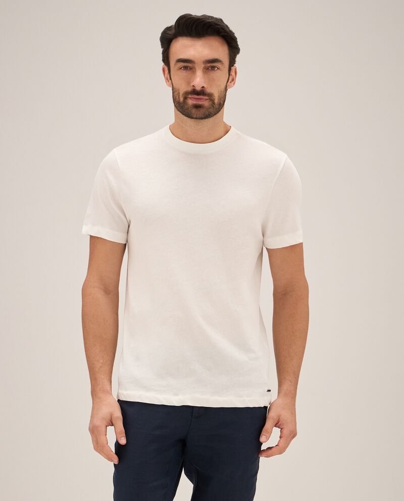 T-shirt Rumford in puro cotone uomodouble bordered 0 cotone
