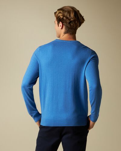 Girocollo tricot in misto cashmere uomo detail 1